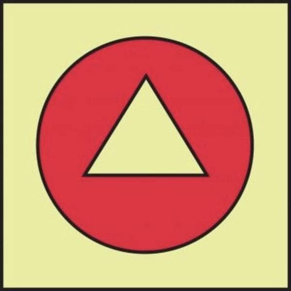 Accuform IMO FIRE CONTROL EQUIPMENT 6 in X MLMR925GE MLMR925GE - main